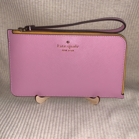 NWOT - Kate Spade Lucy Bicolor Medium L Zip Wristlet - Picture 4 of 15